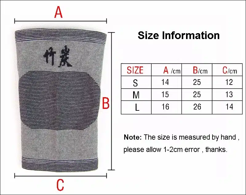 1 Piece Knee Protector Pad Autumn and Winter Elasticity Breathable Kneepads Relief Prevent Arthritis Knee Guard Sports Support 14
