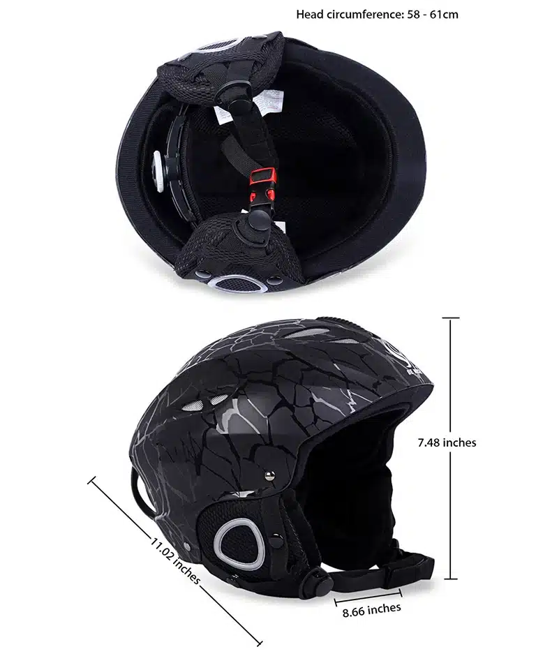 Brand Professional CE Certification Adult Ski Helmet Man Women Skating Skateboard Snowboard Snow Sports Helmets 12