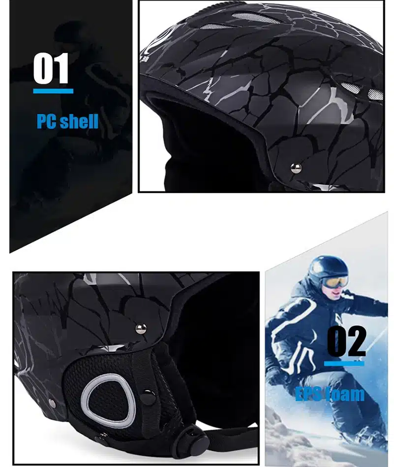 Brand Professional CE Certification Adult Ski Helmet Man Women Skating Skateboard Snowboard Snow Sports Helmets 15