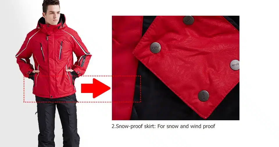 WHS 2017 New Ski Jackets men windproof warm coat male waterproof snowboard jacket teenagers Outdoor sport clothing winter 21