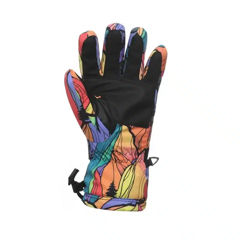 Gsou Snow Ski Gloves Men & Women Waterproof Winter Snow Snowboard Bright Color Motorcycle Riding Skiing Snowboarding Gloves 10