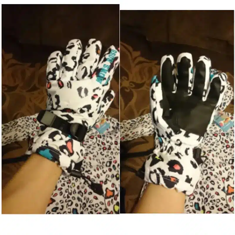 Gsou Snow Ski Gloves Men & Women Waterproof Winter Snow Snowboard Bright Color Motorcycle Riding Skiing Snowboarding Gloves 17