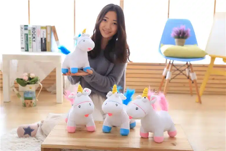Direct deal Cartoon unicorn plush toy Rainbow pony Dash doll Kawaii toy For Children Gift For Girl 13