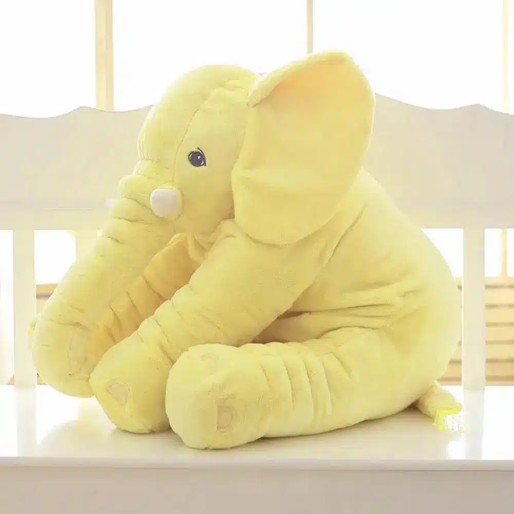 60cm Height Large Plush Elephant Doll Toy Kids Sleeping Back Cushion Cute Stuffed Elephant Baby Accompany Doll Xmas Gift 17