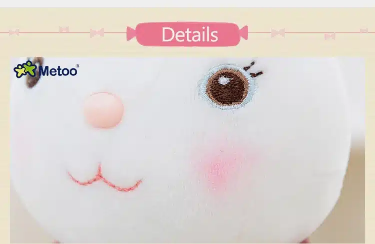 11 Inch Plush Cute Stuffed Small Brinquedos Baby Kids Toys for Girls Birthday Christmas Gift Bonecas Tiramitu Rabbits Metoo Doll 19