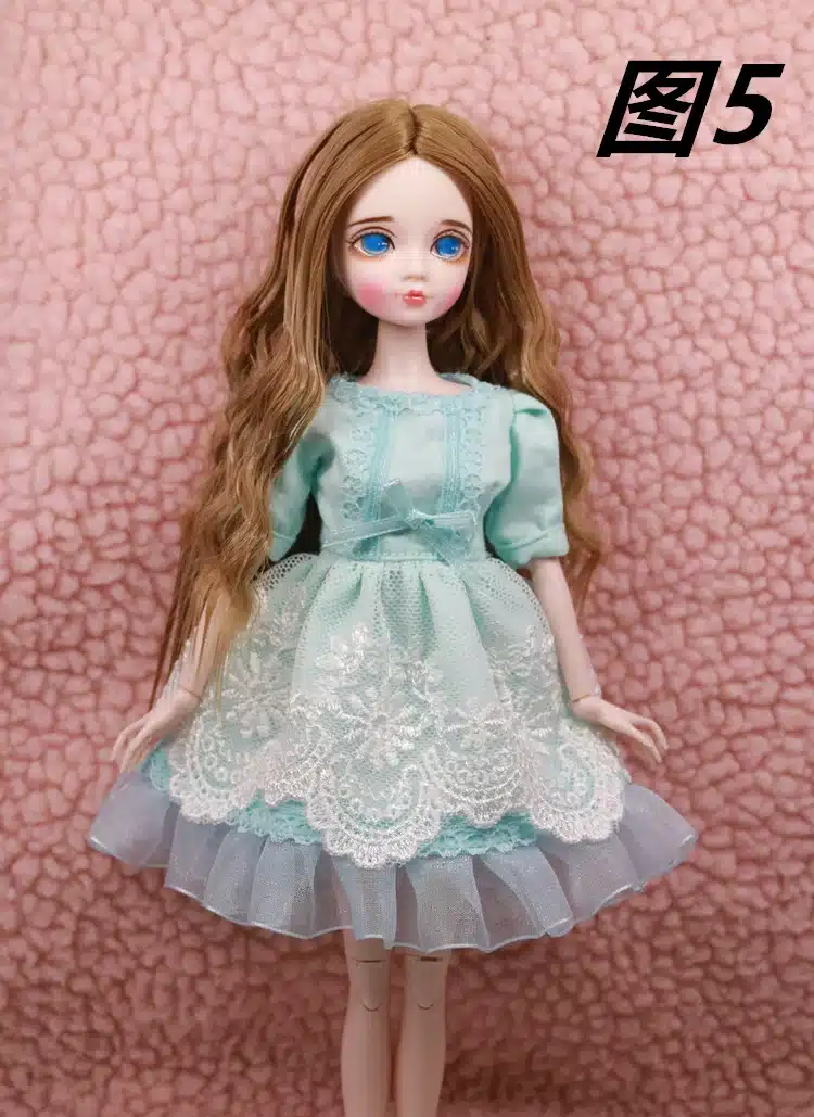 Free shipping many style cheap blyth bjd doll cosmetic diy 29CM high gift doll with clothes and shoes 13