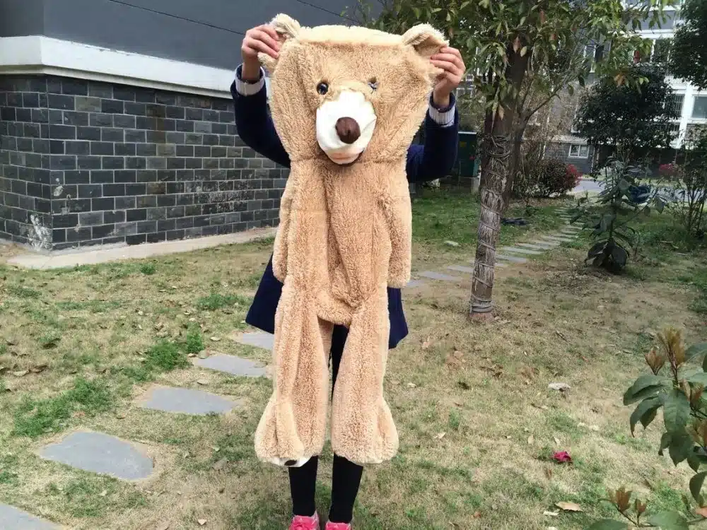 Selling Toy Big Size 200cm American Giant Bear Skin ,Teddy Bear Coat ,Good Quality Factary Price Soft Toys For Girls 4