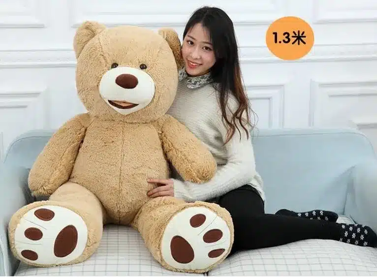 Selling Toy Big Size 200cm American Giant Bear Skin ,Teddy Bear Coat ,Good Quality Factary Price Soft Toys For Girls 6