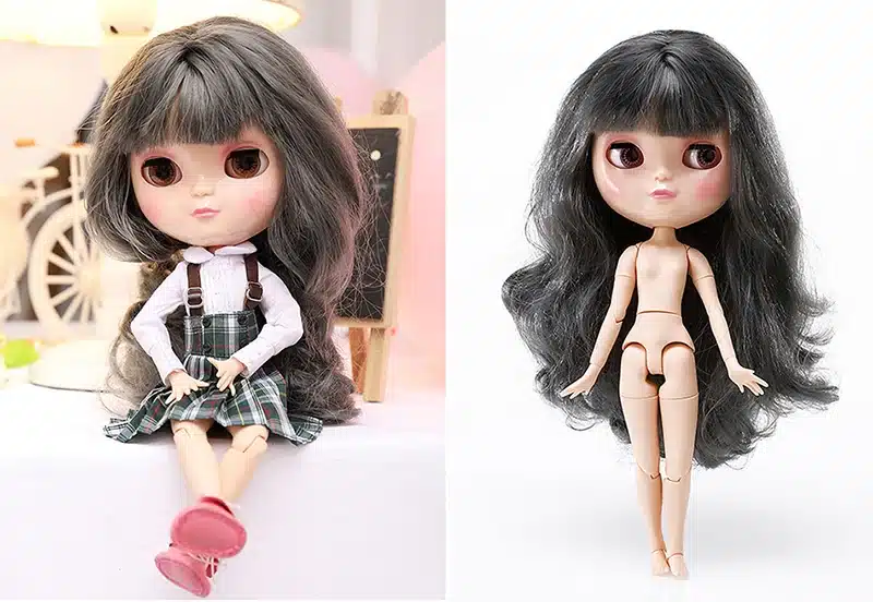 Reborn Dolls For Girls Doll Reborn ICY Doll Toy Same As Blyth Nude Doll Anime DIY Make up Dress up Joint Body Miniaturas 38