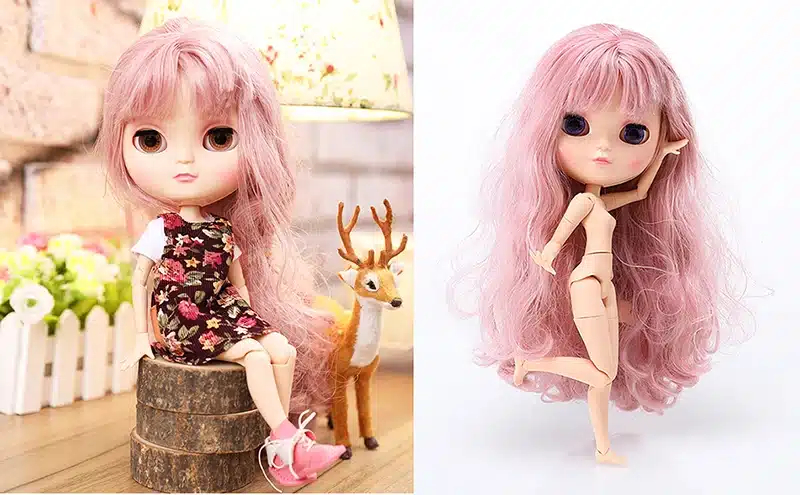 Reborn Dolls For Girls Doll Reborn ICY Doll Toy Same As Blyth Nude Doll Anime DIY Make up Dress up Joint Body Miniaturas 40