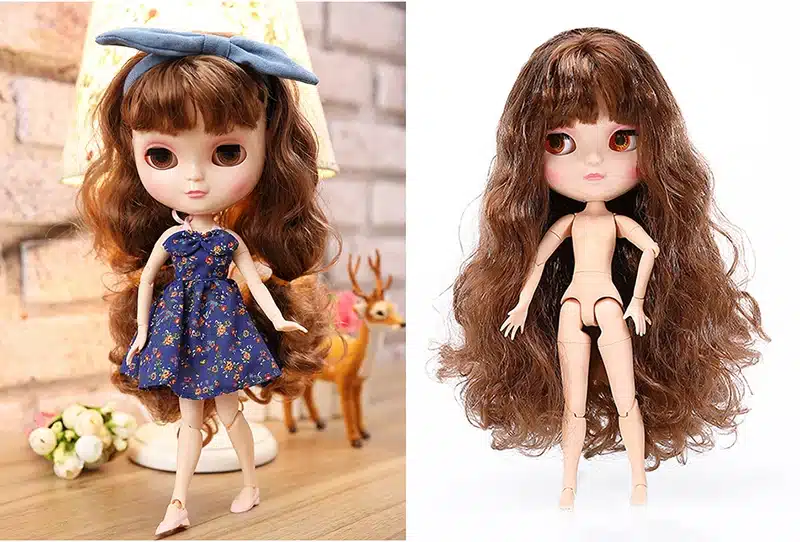 Reborn Dolls For Girls Doll Reborn ICY Doll Toy Same As Blyth Nude Doll Anime DIY Make up Dress up Joint Body Miniaturas 42