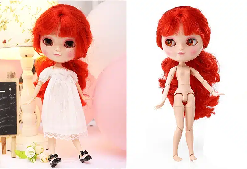 Reborn Dolls For Girls Doll Reborn ICY Doll Toy Same As Blyth Nude Doll Anime DIY Make up Dress up Joint Body Miniaturas 44