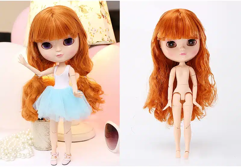Reborn Dolls For Girls Doll Reborn ICY Doll Toy Same As Blyth Nude Doll Anime DIY Make up Dress up Joint Body Miniaturas 52