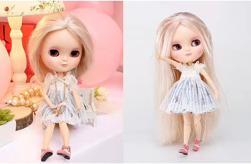 Reborn Dolls For Girls Doll Reborn ICY Doll Toy Same As Blyth Nude Doll Anime DIY Make up Dress up Joint Body Miniaturas 54