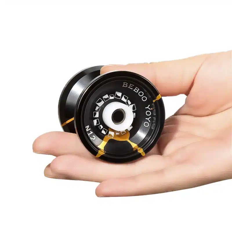 Metal Yoyo Professional Yoyo Set Yo yo + Glove + 3 Strings N12 Yo-yo High Quality Metal Yoyo Classic Toys Diabolo Gift Present 13