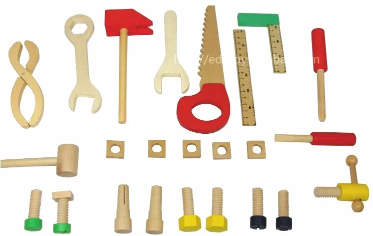 Baby Toys Kids Wooden Multifunctional Tool Set Maintenance Box Wooden Toy Baby Nut Combination Chirstmas/Birthday Gift 13
