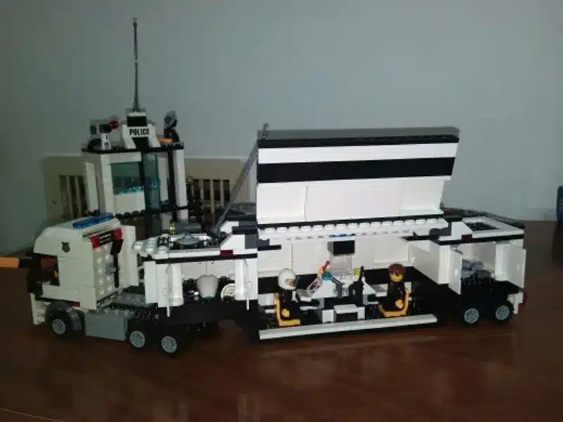 KAZI 6727 Building Blocks Police Station Model Building Blocks 511+pcs Playmobil Blocks DIY Bricks Educational Toys For Children 21
