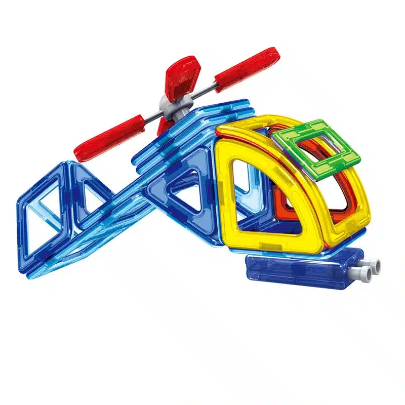 New 2017 70Pcs/Set Magnetic Designer Building Blocks Models Building Toy Plastic DIY Bricks Children Learning Educational Toys 12