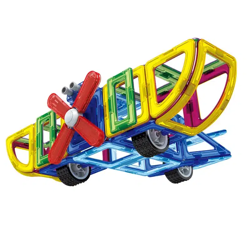 New 2017 70Pcs/Set Magnetic Designer Building Blocks Models Building Toy Plastic DIY Bricks Children Learning Educational Toys 14