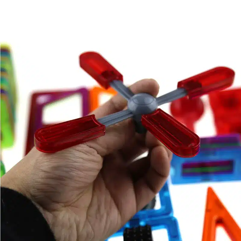 New 2017 70Pcs/Set Magnetic Designer Building Blocks Models Building Toy Plastic DIY Bricks Children Learning Educational Toys 25