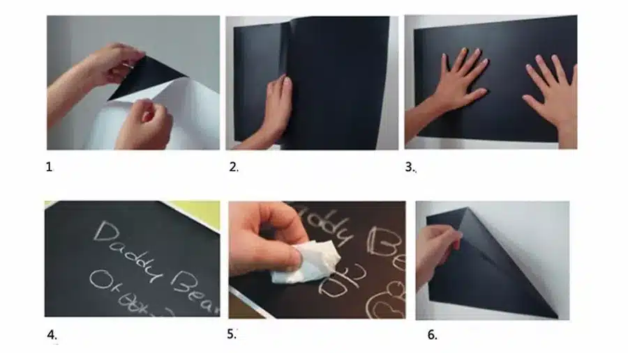 Wall Stickers Blackboard children drawing toy Vinyl Chalkboard 60*200CM 15