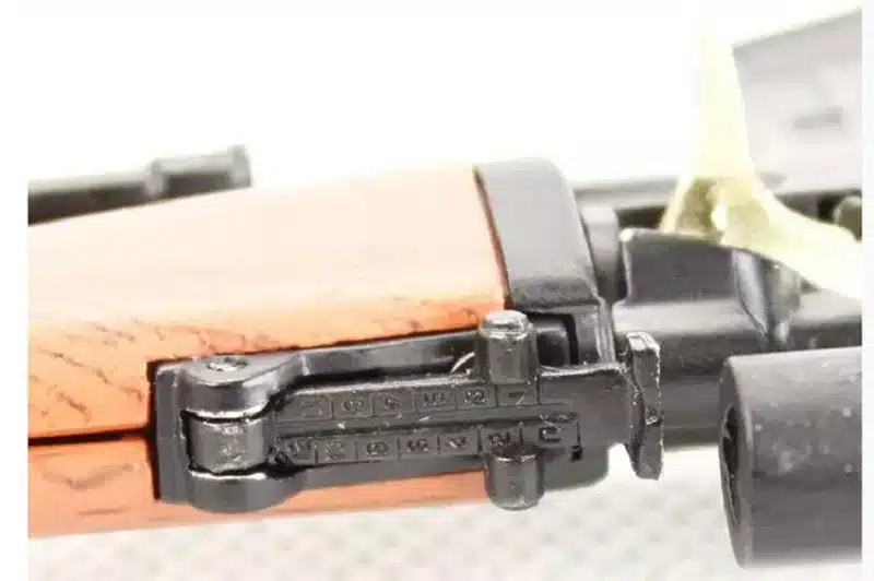 1:3.5 Assemble SVD Gun Model Can not Shoot DIY Gun Metal Alloy Toy Removable Model Sniper Rifle Gun Toy Gift for Children 16