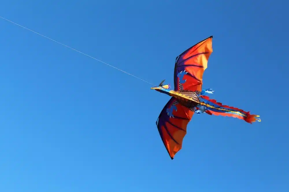 New High Quality Classical Dragon Kite 140cm x 120cm Single Line With Tail With Handle and Line Good Flying Kites From Hengda 11