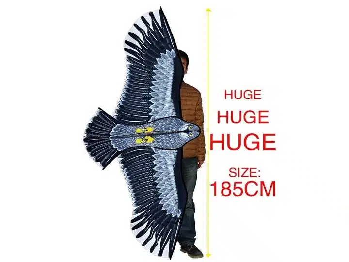 New Toys 1.8m Power Brand Huge Eagle Kite With String And Handle Novelty Toy Kites Eagles Large Flying For Gift 2