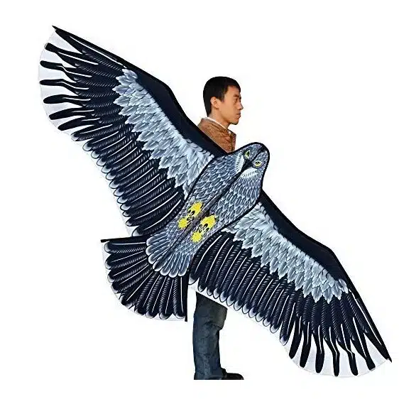 New Toys 1.8m Power Brand Huge Eagle Kite With String And Handle Novelty Toy Kites Eagles Large Flying For Gift 1