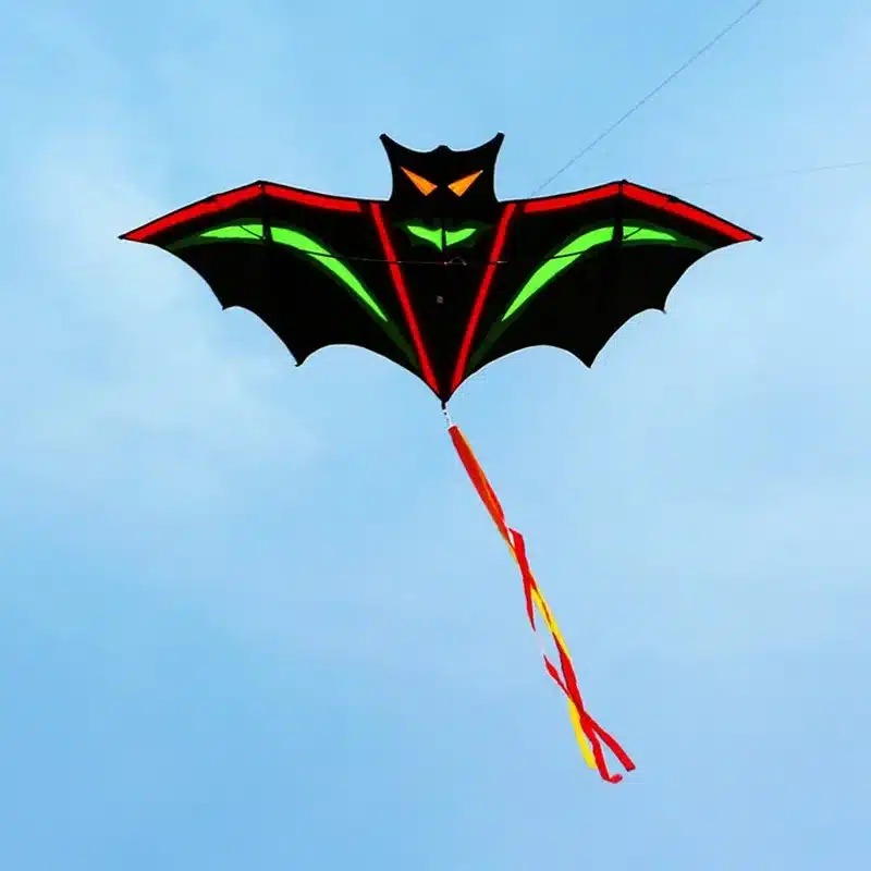 free shipping high quality bat kite with handle line outdoor flying toy nylon ripstops kids kite surf octopus kite factory new 1