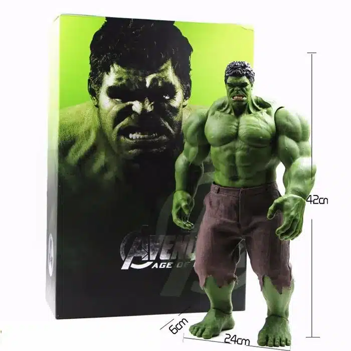 Hot Avengers Incredible Hulk Iron Man Hulk Buster Age Of Ultron Hulkbuster 42CM PVC Toys Action Figure Hulk Smash 8