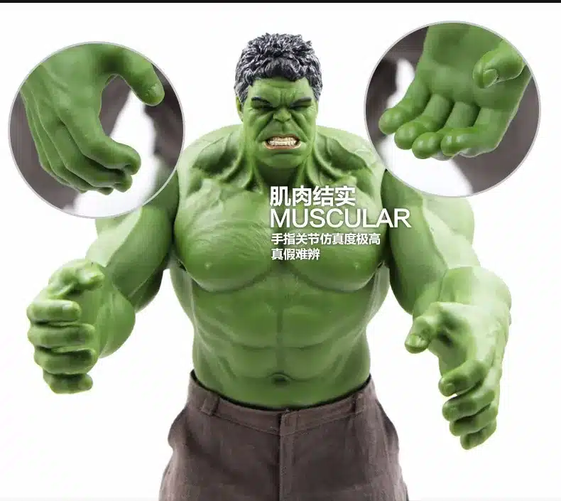 Hot Avengers Incredible Hulk Iron Man Hulk Buster Age Of Ultron Hulkbuster 42CM PVC Toys Action Figure Hulk Smash 11
