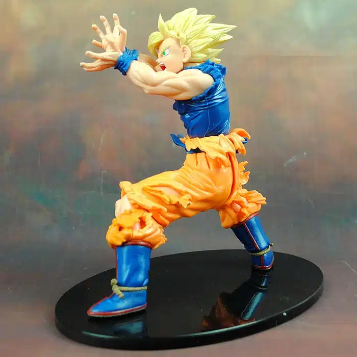 Anime Dragon Ball Z Son Goku Super Saiyan PVC Action Figure Collectible Model Toy 17CM KT4200 2