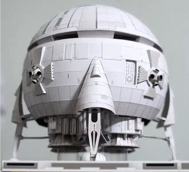 Aries 1B lunar spacecraft 3D High Simulation Space Paper Model Handmade Toy 2