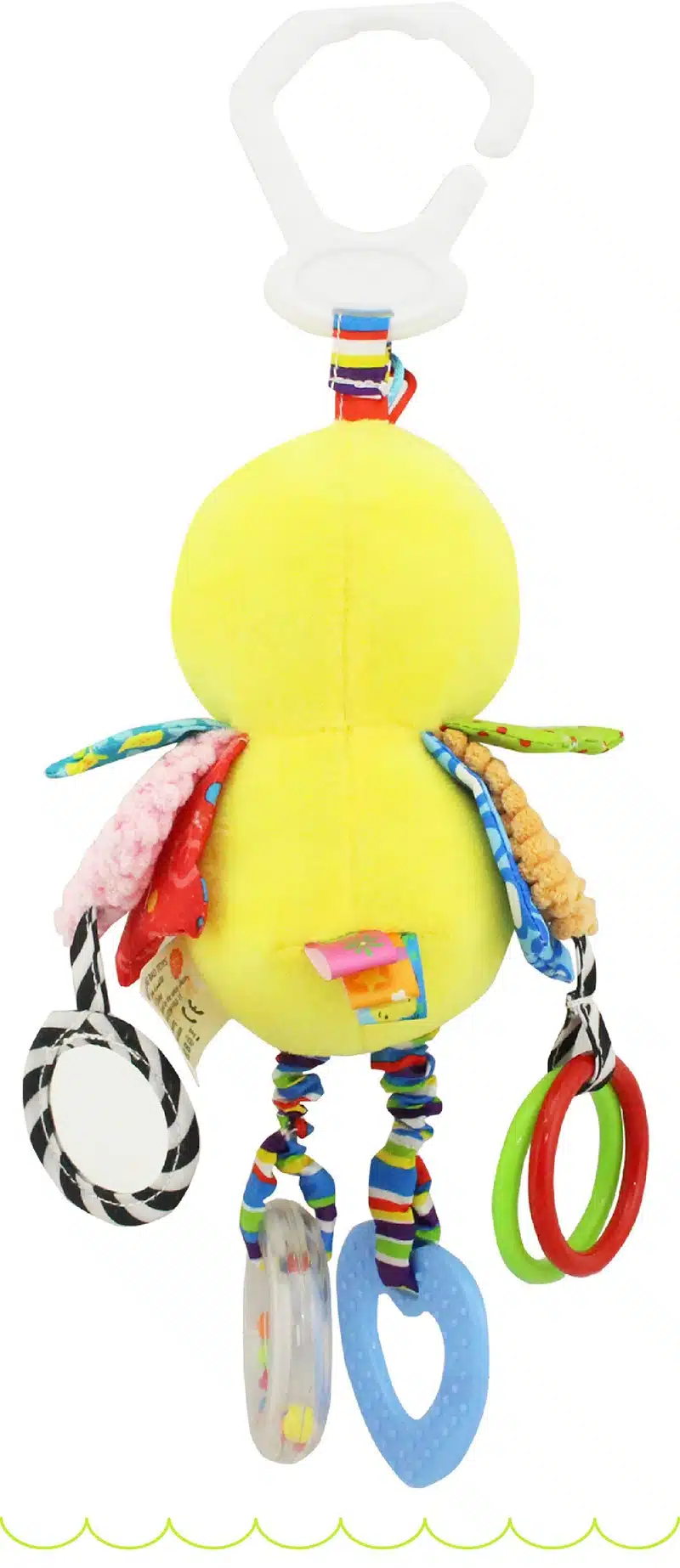 Happy Monkey baby bed bell neonatal baby toys with BB bell plush toy for baby bed hanging bell cartoon animal WJ459 13