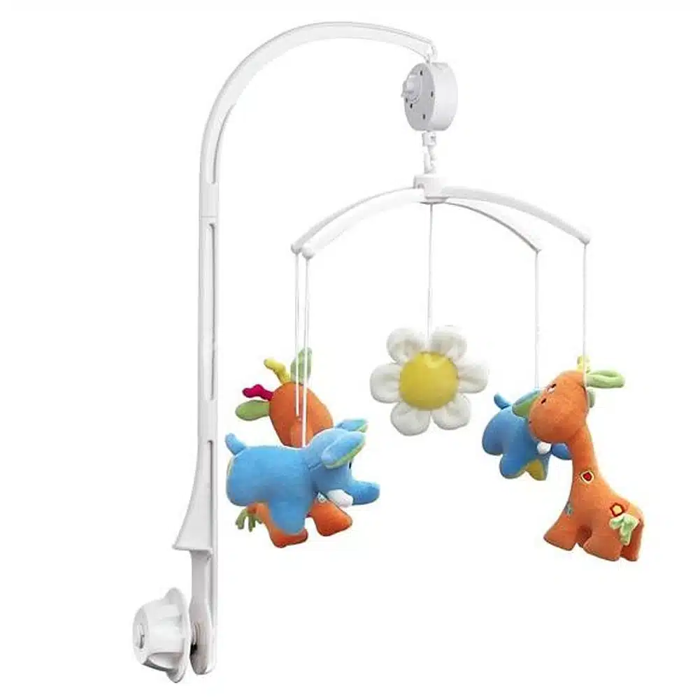 Baby Music Box 35 Song Rotary Baby Mobile Crib Bed Toy Clockwork Movement Music Box Newborn Bell Crib Baby Toys 16