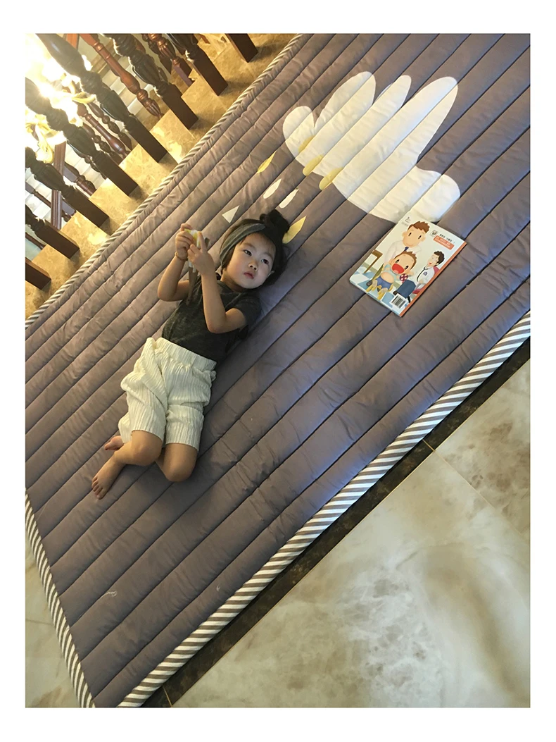 3CM Thickness Baby Play mat Children Carpet 140*200*3CM Machine Washable Rugs For Living Room Anti-skid Bedroom 55*77 Inch 15