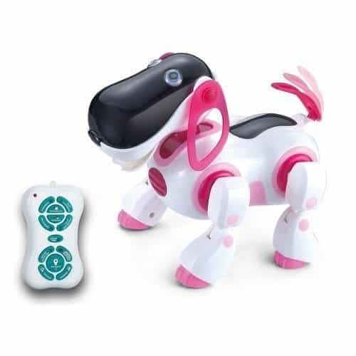 Puldiga juhitav robot koer
