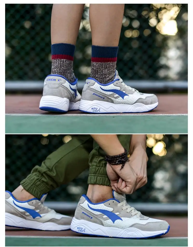 onemix Leather Running Shoes for Men Women 2016 Sneaker Breathable Lady Trainers Walking Outdoor Sport Shoes Brand Jogging 18