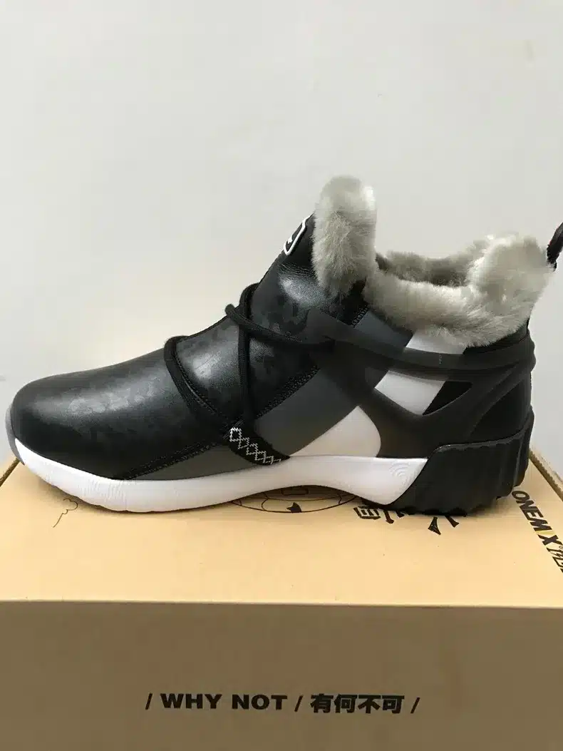 ONEMIX New Winter Men's Boots Warm Wool Sneakers Outdoor Unisex Athletic Sport Shoes Comfortable Running Shoes Sales 28