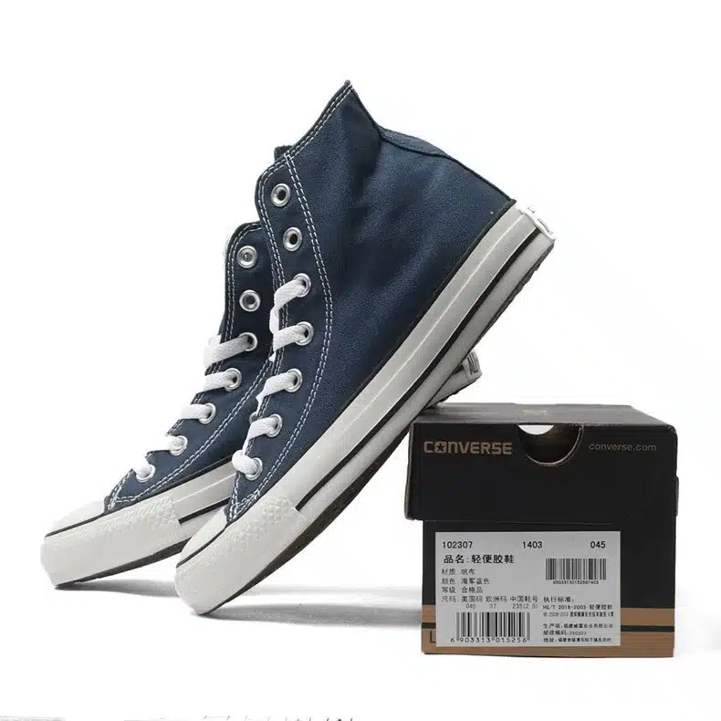 Original Converse all star shoes men women's sneakers canvas shoes all black high classic Skateboarding Shoes free shipping 25