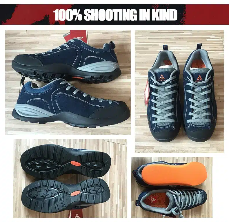 new hiking shoes outdoor woman camping sneakers men hunting winter trekking outventure non-slip climbing sport Rubber Lace-Up 2