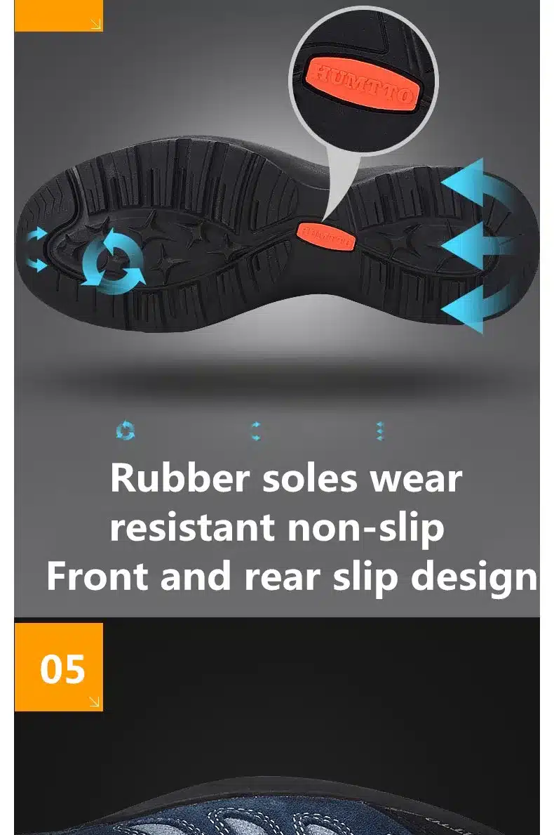 new hiking shoes outdoor woman camping sneakers men hunting winter trekking outventure non-slip climbing sport Rubber Lace-Up 7