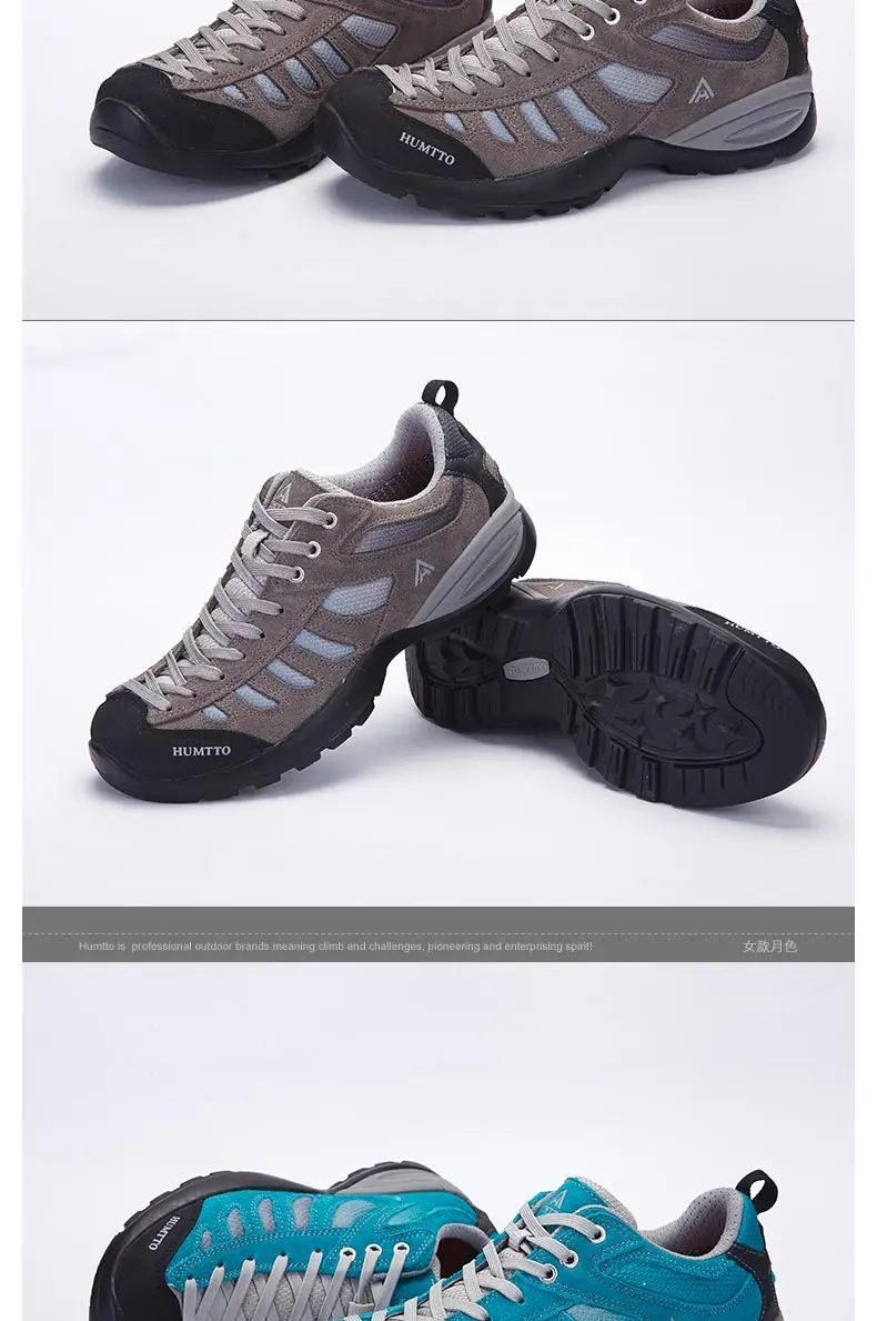 new hiking shoes outdoor woman camping sneakers men hunting winter trekking outventure non-slip climbing sport Rubber Lace-Up 18