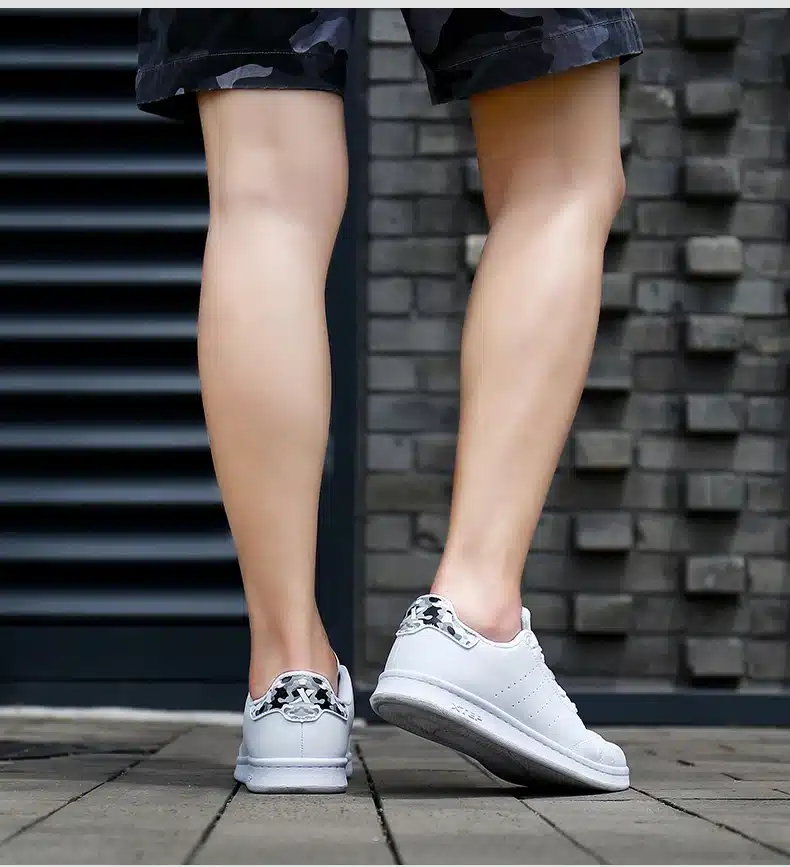 XTEP 2017 women's men's Skateboard Shoes Sneakers Leather walking white stan Shoes for men women free shipping 985318315290 7