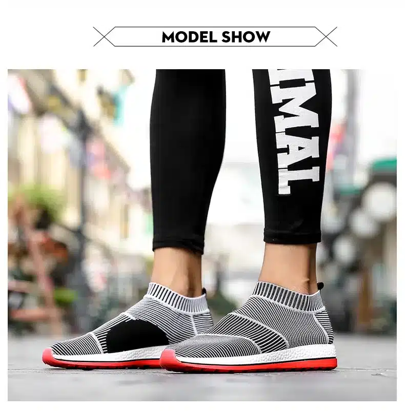 hot sale running shoes for men women sneakers sport sneaker cheap Light Runing Breathable Slip-On Mesh (Air mesh) Wide(C,D,W) 30