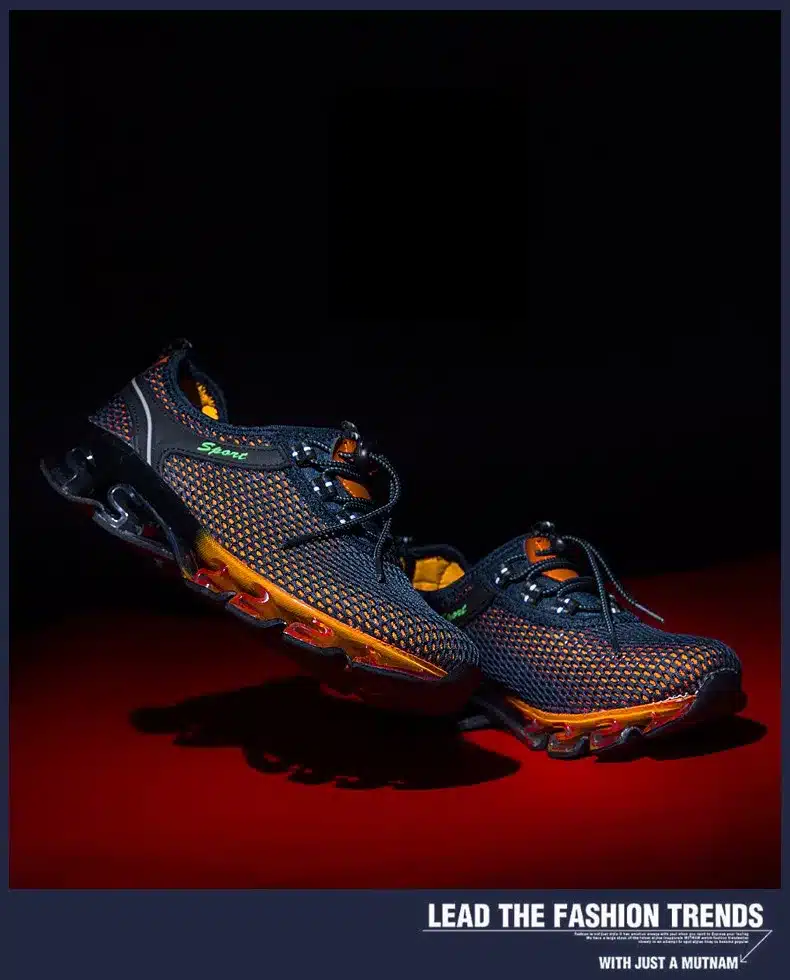 Super Cool breathable running shoes men sneakers bounce summer outdoor sport shoes Professional Training shoes plus size 23