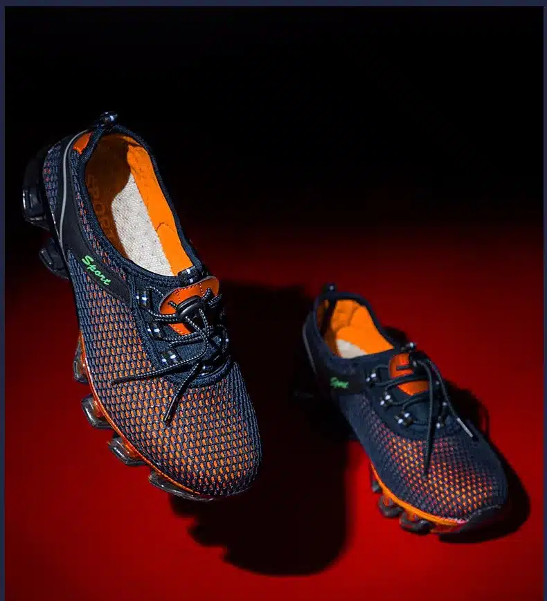 Super Cool breathable running shoes men sneakers bounce summer outdoor sport shoes Professional Training shoes plus size 25