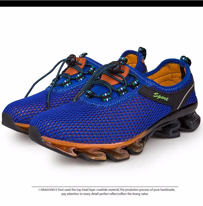 Super Cool breathable running shoes men sneakers bounce summer outdoor sport shoes Professional Training shoes plus size 36