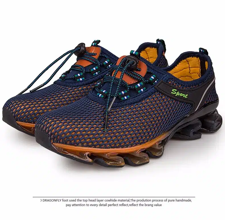 Super Cool breathable running shoes men sneakers bounce summer outdoor sport shoes Professional Training shoes plus size 39
